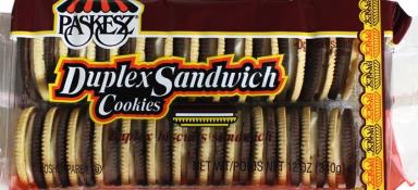 Kosher Paskesz Duplex Sandwich Cookies 12 oz