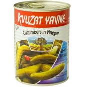 Kosher Kvuzat yavne small cucumbers in vinegar 13-17 19 oz