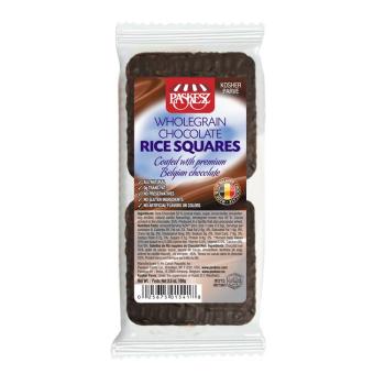 Kosher Paskesz Parve Whole Grain Belgian Chocolate Rice Squares 8 Squares