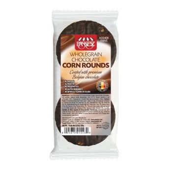 Kosher Paskesz Parve Whole Grain Belgian Chocolate Corn Rounds 8 Rounds