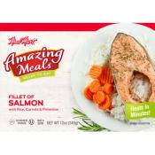 Kosher Meal Mart Amazing Meals Fillet Of Salmon with Rice & Garden Vegetables 12 oz