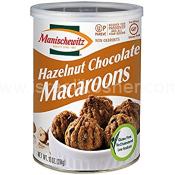 Kosher Manishchewitz hazelnut chocolate  chip macaroons 10 oz