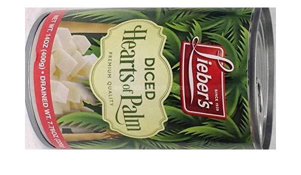Kosher Lieber's diced hearts of palm 14 oz