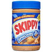 SKIPPY CHUNKY PEANUT BUTTER