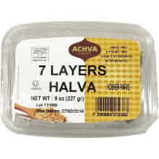 Kosher Achva Halva 7 Layer Slice 8 oz