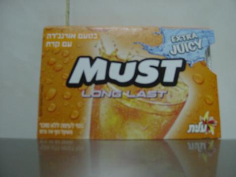 MUST LONG LAST ORANGE FLAVOR