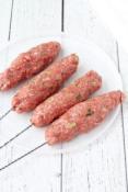 Kosher Chicken Kofta Kebabs on the Skewers 1 lb