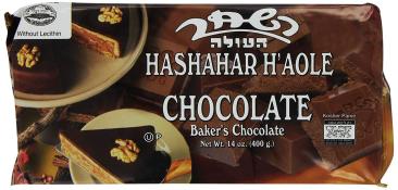 Kosher Hashachar Baking Chocolate 14 oz