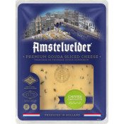 Kosher Amstelvelder Dutch Gouda Cheese with Chives Slices 5.29 oz