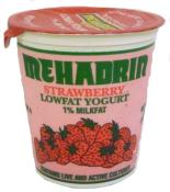 Kosher Mehadrin Strawberry Lowfat Yogurt 1% Milk fat 8 oz