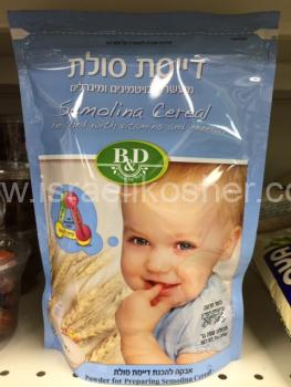 B & D Israeli Baby Food Semolina