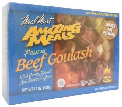 Kosher Meal Mart Amazing Meals Beef Goulash with Carrots & Broccoli 12 oz