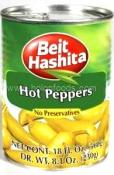 Kosher Beit Hashita Hot Peppers 18 oz