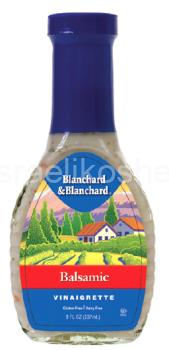 Kosher Blanchard & Blanchard Balsamic Vinaigrette 8 oz