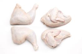 Kosher Whole Chicken Cut In 4pcs 3lbs