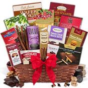 Kosher Chocolate and Nuts Medium Gift Basket