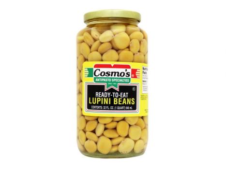 Kosher Cosmo's Ready to Eat Lupini Beans 32 fl oz