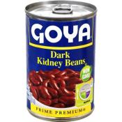 Kosher Goya Dark Kidney Beans 15.5 oz
