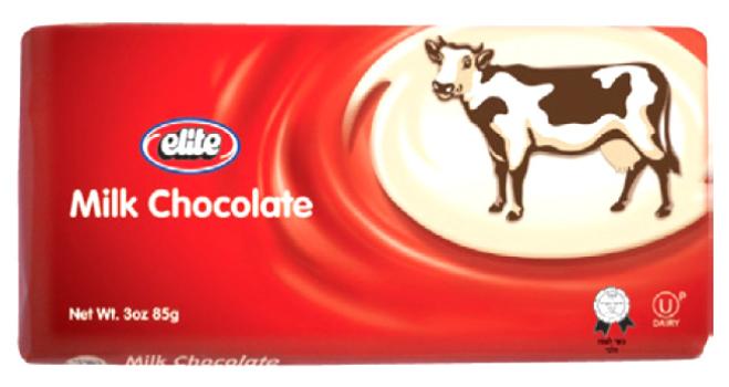 Kosher Elite Milk Chocolate 3 oz