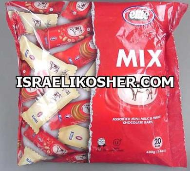 Elite mix mini milk & white chocolate bars