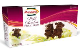 Kosher Manischewitz Milk Chocolate Frolic Bears 3 oz