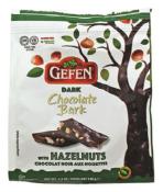 Kosher Gefen Dark Chocolate Bark with Hazelnuts 4.9 oz