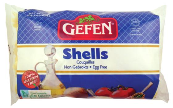 Kosher Gefen Gluten Free Shells 9 oz