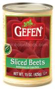 Kosher Gefen Sliced Beets 15 oz