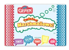 Kosher Gefen Twisted Marshmallows 6.3 oz