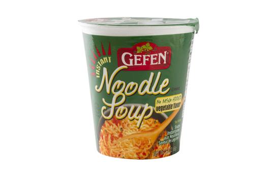 Kosher Gefen Instant No MSG Vegetable Noodle Soup 2.3 oz