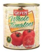 Kosher Gefen Whole Tomatoes 28 oz