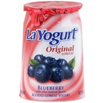 Kosher La Yogurt Blueberry Flavored Yogurt 6 oz