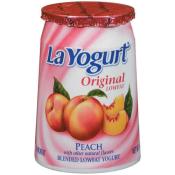 Kosher La Yogurt Peach Flavored Yogurt 6 oz