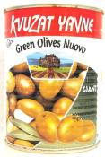Kosher Kvuzat Yavne Green Olives Nuovo Giant 19 oz