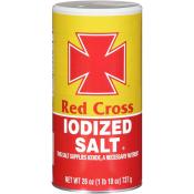 Kosher Red Cross Iodized Salt 26 oz
