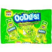 Kosher Paskesz Oodles Tiny Tangy Fruity Chews Green Apple Flavor 7.9 oz