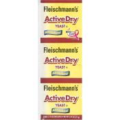 Kosher Fleischmann's Active Dry Yeast 3 pk (21 gr)