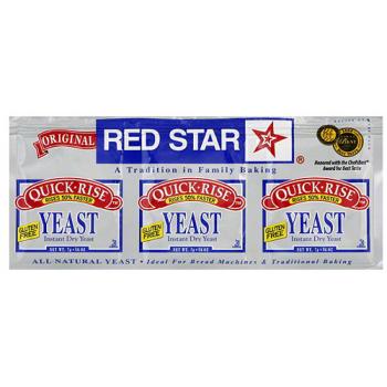 Kosher Red Star Quick Rise Yeast 3 pk (.25 oz)