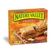 Kosher Nature Valley Crunchy Granola Bars Peanut Butter 6-(1.49 oz)