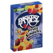 Kosher Paskesz Fruit Snacks Fruit Medley 8 x .8oz pouches