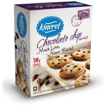 Kosher Kineret Chocolate Chip Cookie Dough Family Pack 24 oz