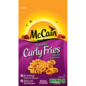 Kosher McCain Seasoned Curly Fries 26 oz