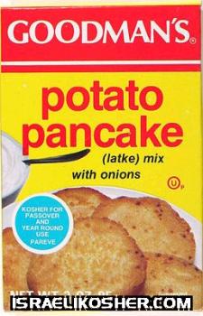 Goodman's potatoe pancake mix kp
