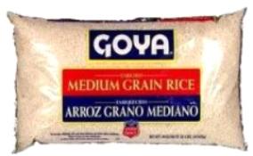 Kosher Goya Medium Grain Rice 5 LB