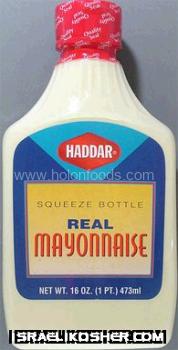 Hadar mayonnaise 16 oz squeeze bottle kp