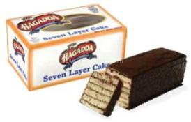 Kosher Haggada Bakery Seven Layer Chocolate 10 oz
