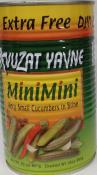 Kosher Kvuzat yavne mini mini cucumbers in brine 23 oz