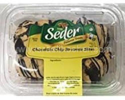Kosher Seder Chocolate Chip Brownie Bites