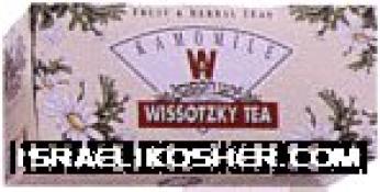 Wissotzky  chamomille tea kosher for passover