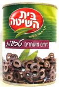 Kosher Beit Hashita Black Olives Rings 19 oz